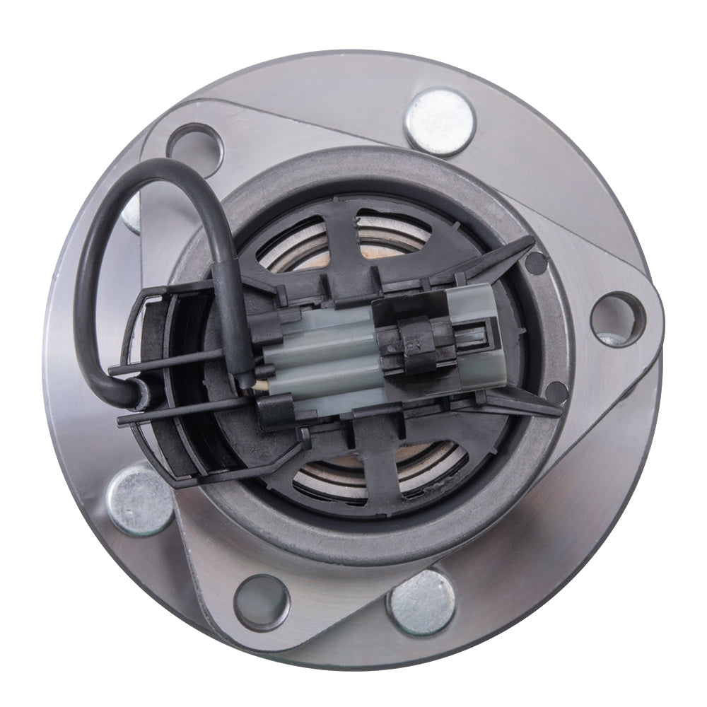 Brock Replacement Front Hub and Wheel Bearing Assembly Compatible with Cobalt G5 Ion Red Line HHR with Disc Brakes ABS 22715554