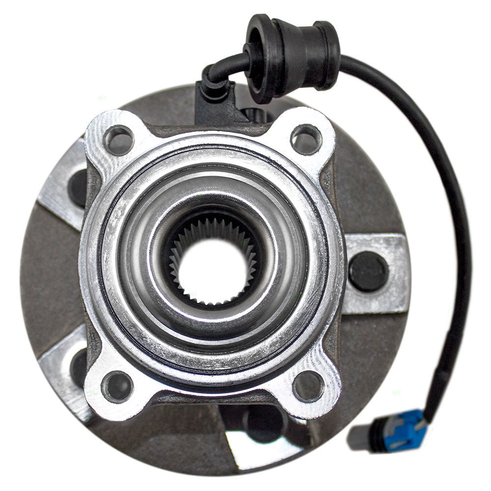 Brock Replacement Rear Hub and Wheel Bearing Assembly Compatible with Equinox Torrent Vue with ABS 15871427
