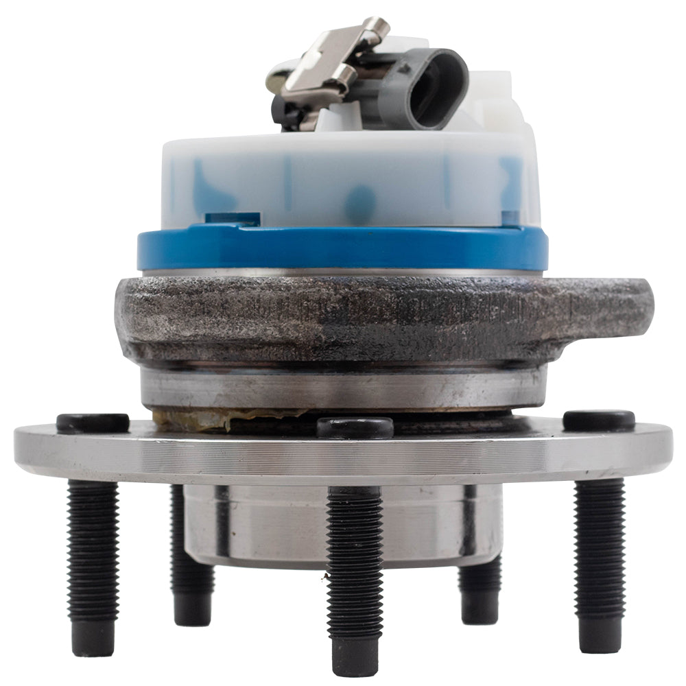 Brock Driver Left or Passenger Right Wheel Hub/Bearing Assembly Kit with Plastic and Stainless Sensor Wire Clips Compatible With 1997-2016 GM with ABS – Rear For 2001-2005 GM Minivan AWD 1087-1680A