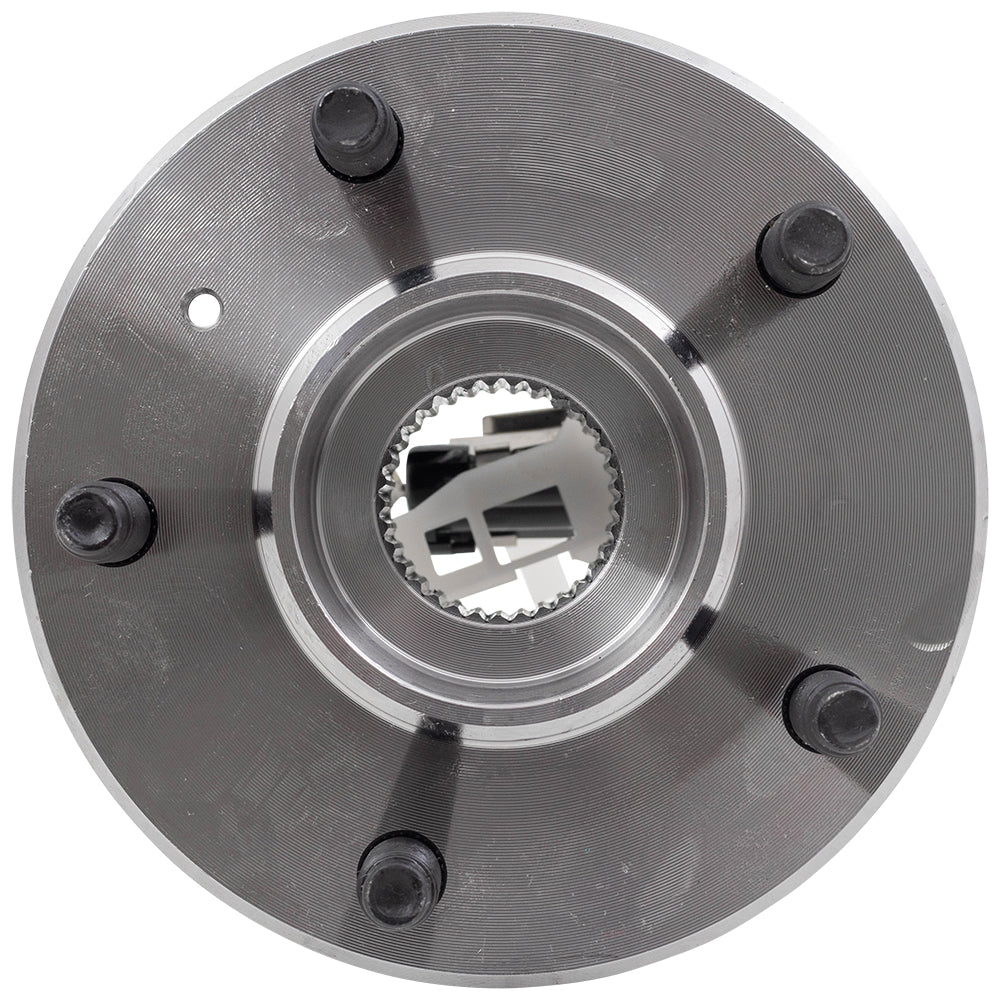 Brock Driver Left or Passenger Right Wheel Hub/Bearing Assembly Kit with Plastic and Stainless Sensor Wire Clips Compatible With 1997-2016 GM with ABS – Rear For 2001-2005 GM Minivan AWD 1087-1680A