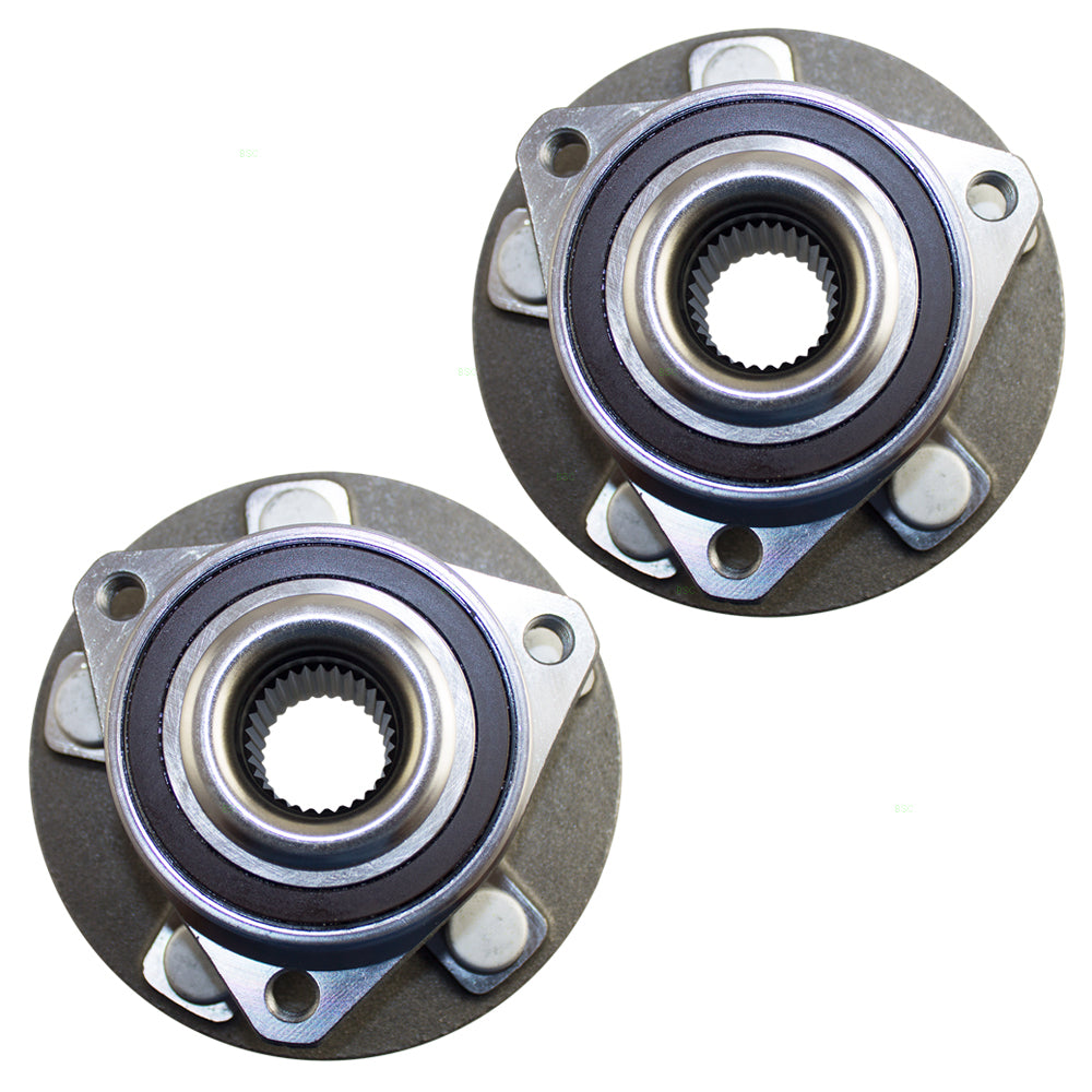 Brock Replacement Set Wheel Hubs & Bearingsy Compatible with Camaro CTS 13580685 HA590260