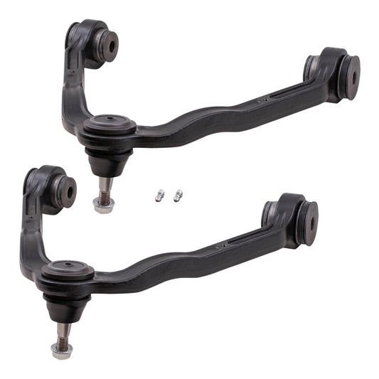 Brock Replacement Set Front Upper Control Arms Compatible with 1999-2007 Silverado Sierra Pickup Truck 2000-2006 Suburban Tahoe Yukon & XL