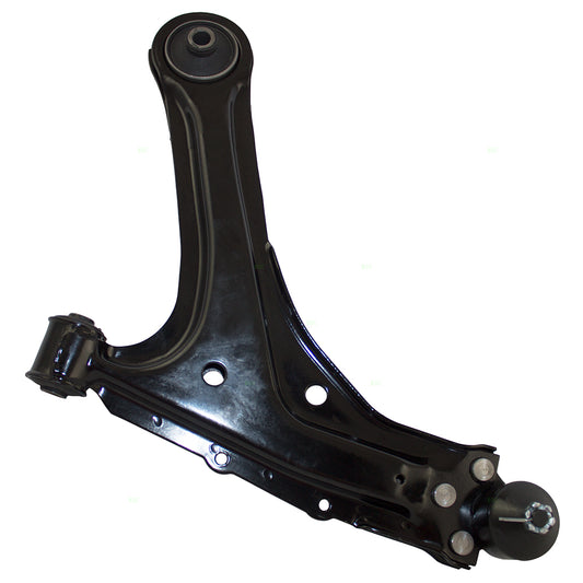 Brock Replacement Driver Lower Front Control Arm w/ Ball Joint & Bushings Kit Compatible with 1995-2005 Cavalier Sunfire 15217436