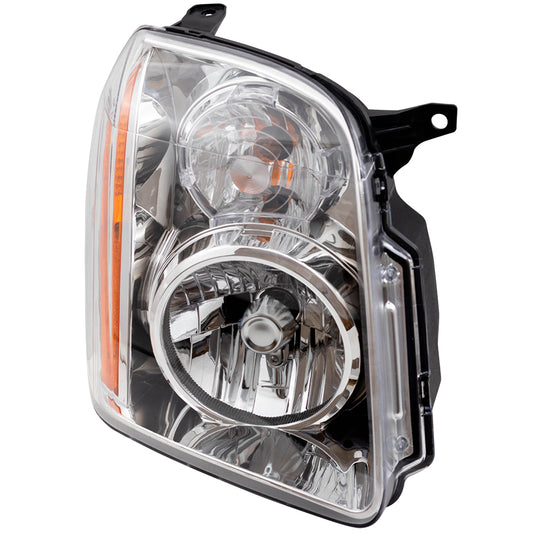 Brock Replacement Passenger Halogen Headlight Compatible with 2007-2014 Yukon & Yukon XL 15861026