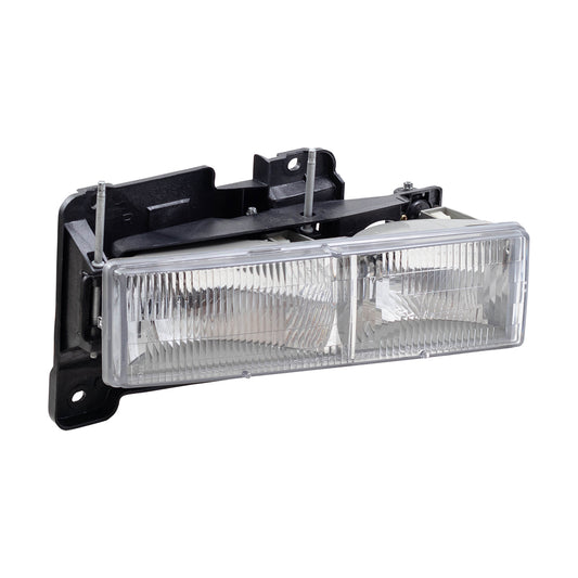 CAPA Headlight for 1990-1999 C1500 1992-1999 C1500 Suburban 1990-2000 C2500 1992-1999 C2500 Suburban 1990-2000 C3500 1990-1999 K1500 1992-1999 K1500 Suburban 1990-2000 K2500 1992-1999 K2500 Suburban
