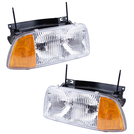 Headlight for 1995-1997 Jimmy 1994-1997 Sonoma 16525157 Set