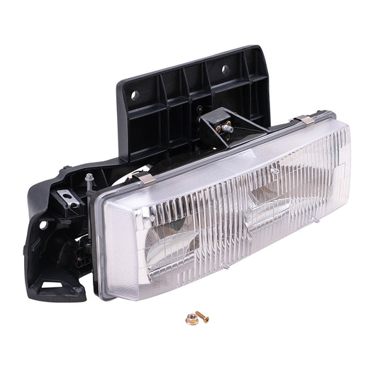 Headlight for 1995-2005 Astro w/ Mounting Panel for 1995-2005 Safari 16518494 Right GM2503180