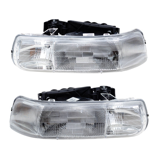 CAPA Headlight for 1999-2002 Silverado 1500 2001-2002 Silverado 1500 HD 1999-2002 Silverado 2500 2001-2002 Silverado 2500 HD 2001-2002 Silverado 3500 2001-2001 C1500 2001-2002 C3500 2000-2006 Tahoe