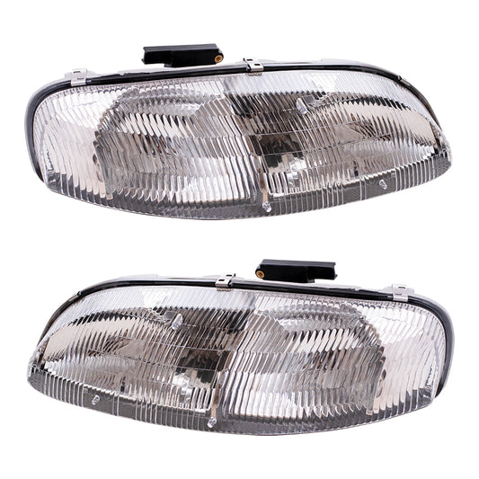 Headlight for 1995-2001 Lumina 1995-1999 Monte Carlo 10420375 Set