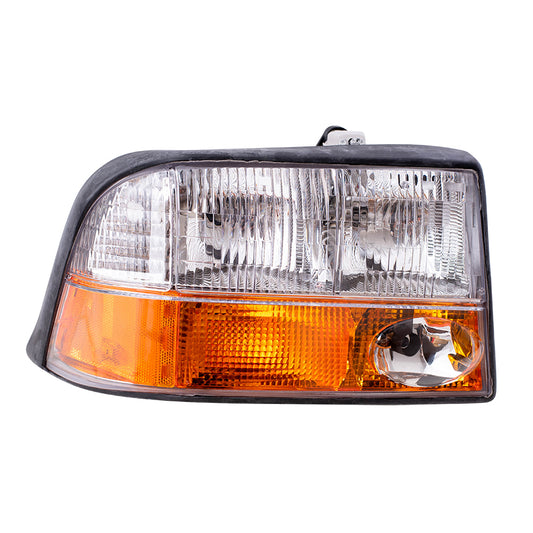 Headlight for 1998-2001 Jimmy w/ Fog Light for 1998-2004 Sonoma 16526226 Right GM2503173