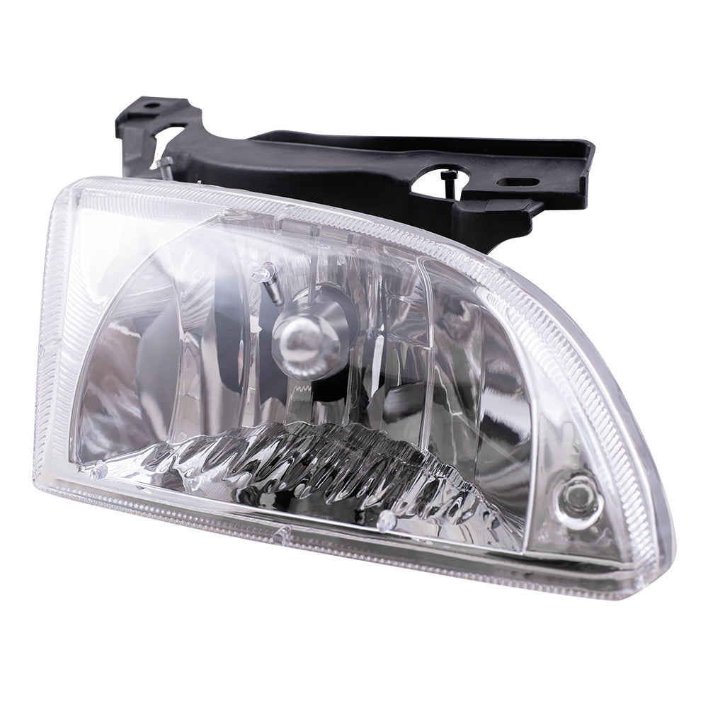 Brock Replacement Passenger Headlight Compatible with 2000 2001 2002 Cavalier 22666741