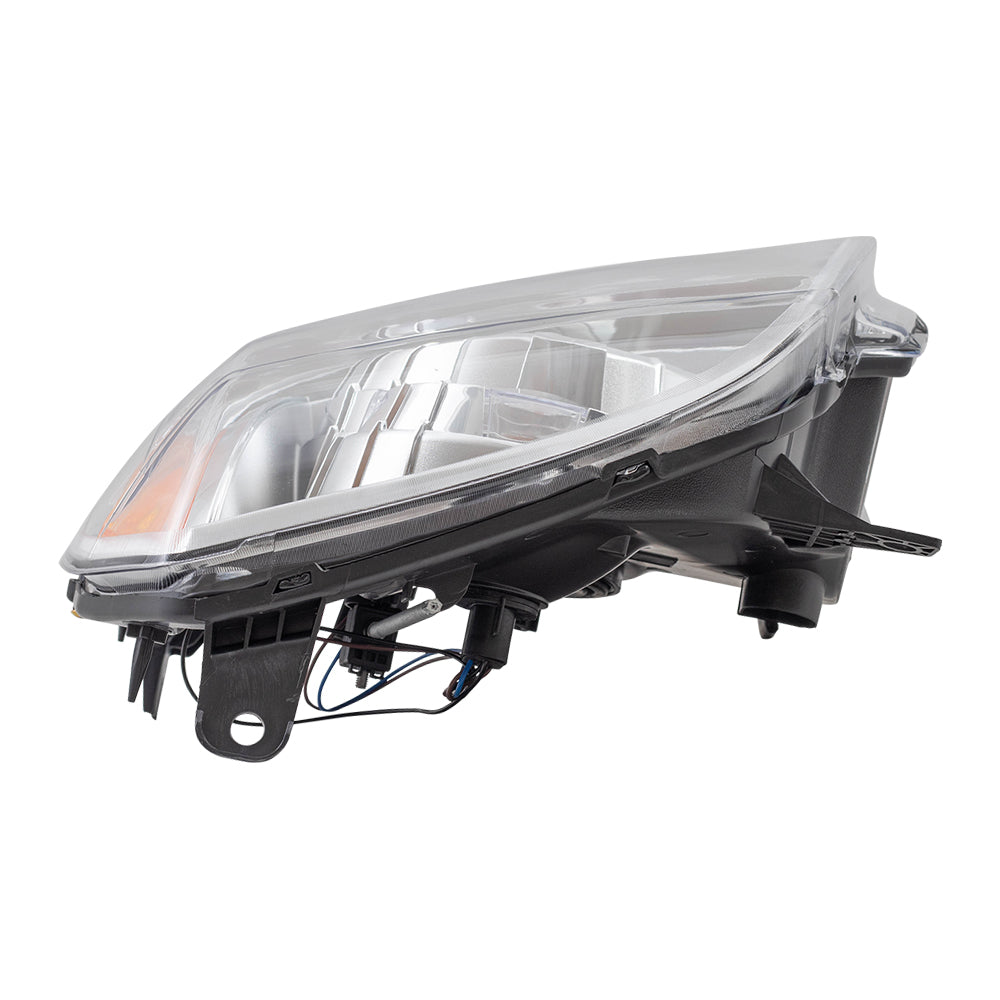 Brock Replacement Driver Halogen Headlight Compatible with 2007-2014 Yukon Denali & Yukon XL Denali 20969896