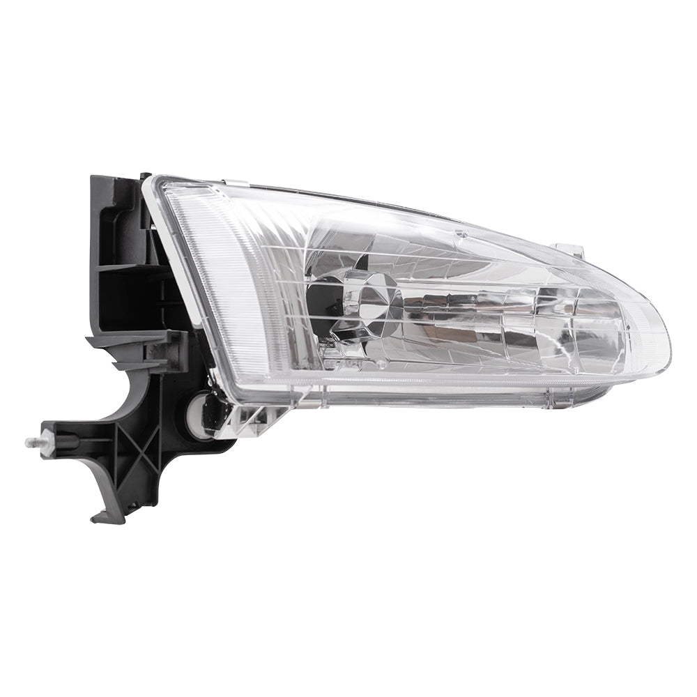 Brock Replacement Passenger Side Halogen Headlight Assembly Compatible with 1998-2002 Prizm 94857180