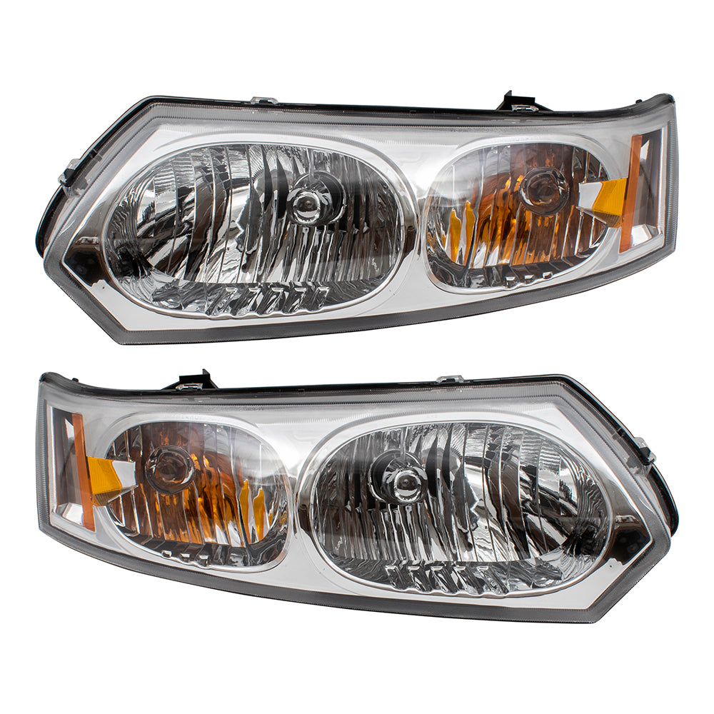 Headlight for 2003-2007 Ion Sedan 15919399 Set