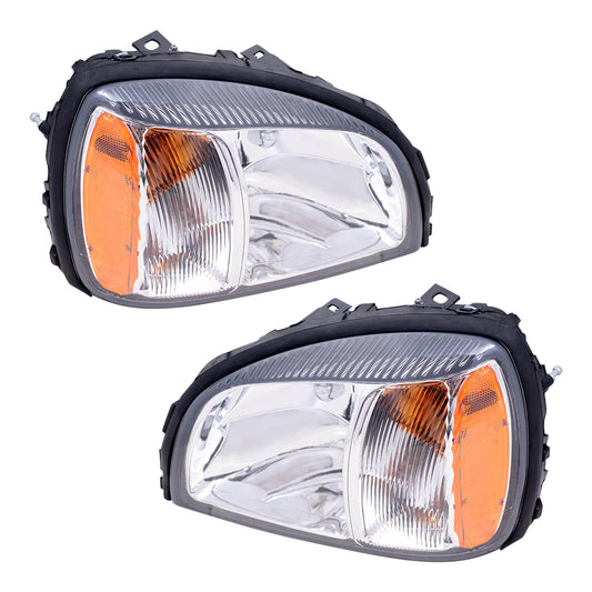 Headlight for 2004-2005 DeVille 19245433 Set