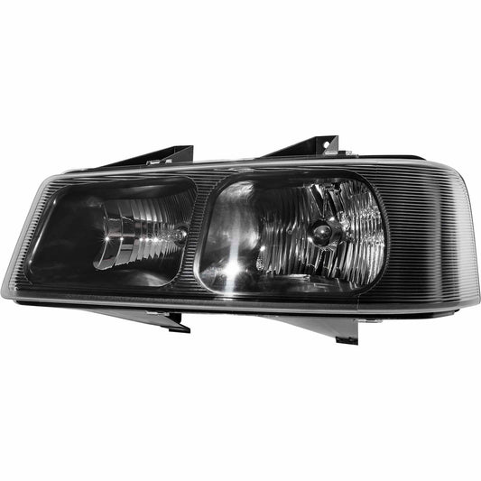 Brock Driver Side Left CAPA Certified Halogen Composite Headlight Assembly Compatible with 2003-2025 Chevrolet Express 2003-2025 GMC Savana 1221-0103L-CAPA