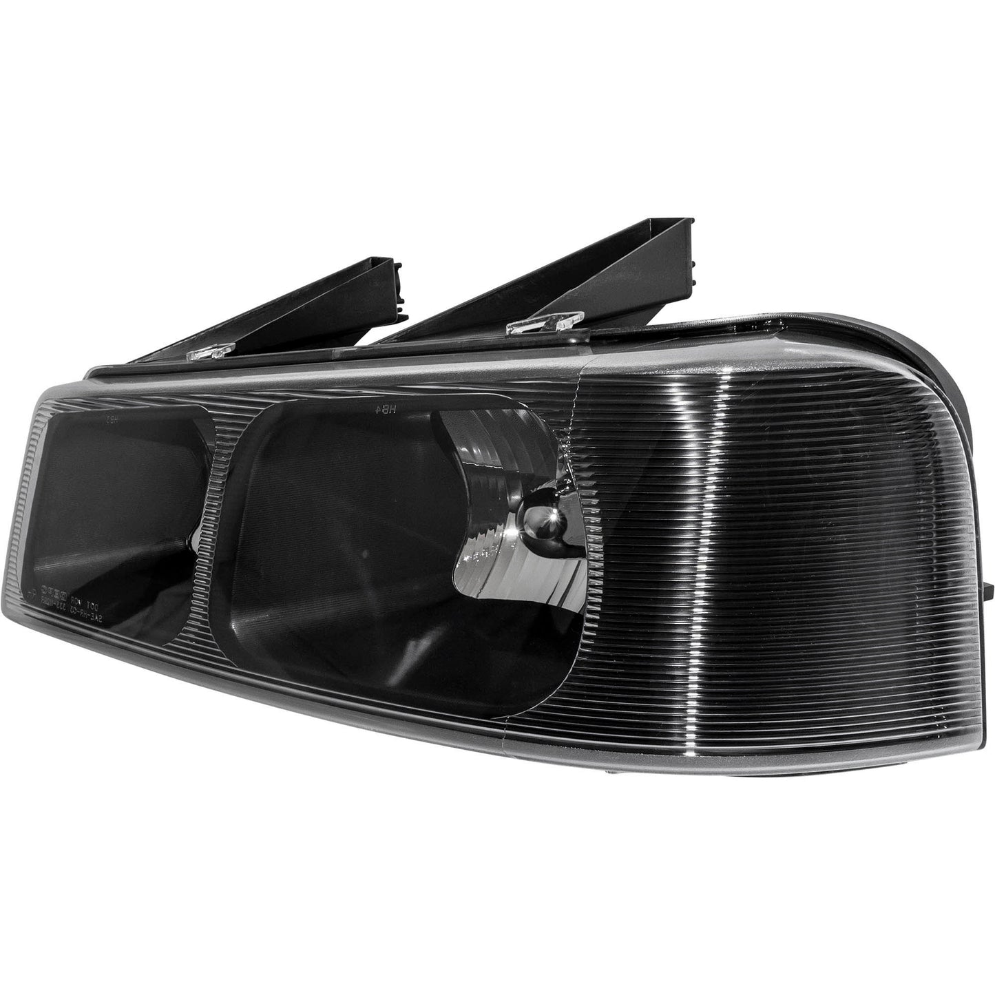 Brock Driver Side Left CAPA Certified Halogen Composite Headlight Assembly Compatible with 2003-2025 Chevrolet Express 2003-2025 GMC Savana 1221-0103L-CAPA