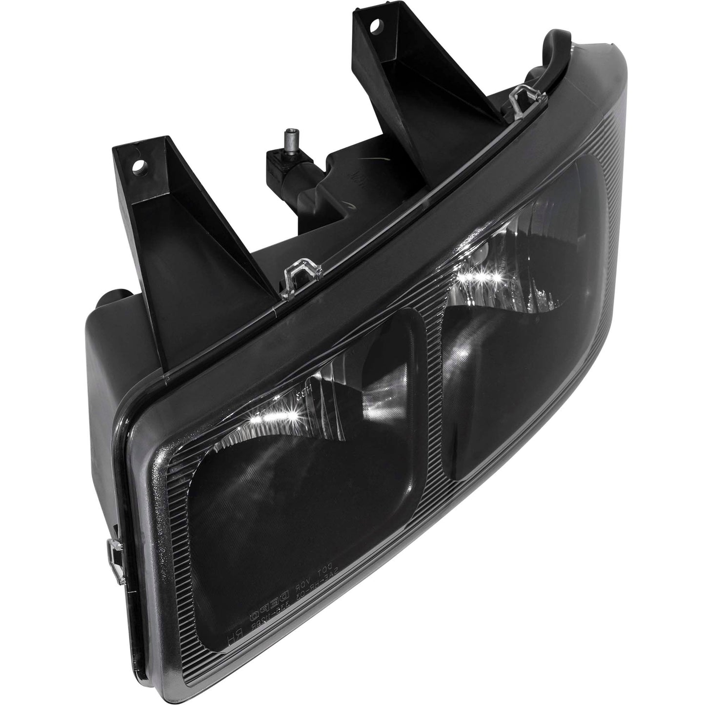 Brock Driver Side Left CAPA Certified Halogen Composite Headlight Assembly Compatible with 2003-2025 Chevrolet Express 2003-2025 GMC Savana 1221-0103L-CAPA
