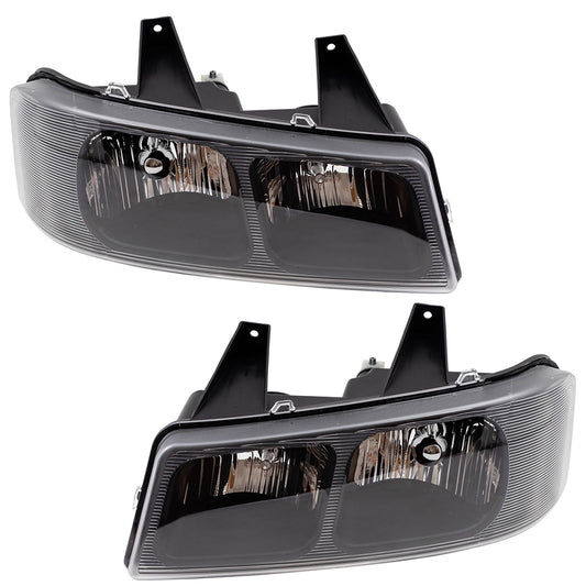 Headlight for 2003-2014 Express 1500 for 2003-2025 Express 2500 for 2003-2014 Savana 1500 for 2003-2023 Savana 2500 85577296 Set GM2502233