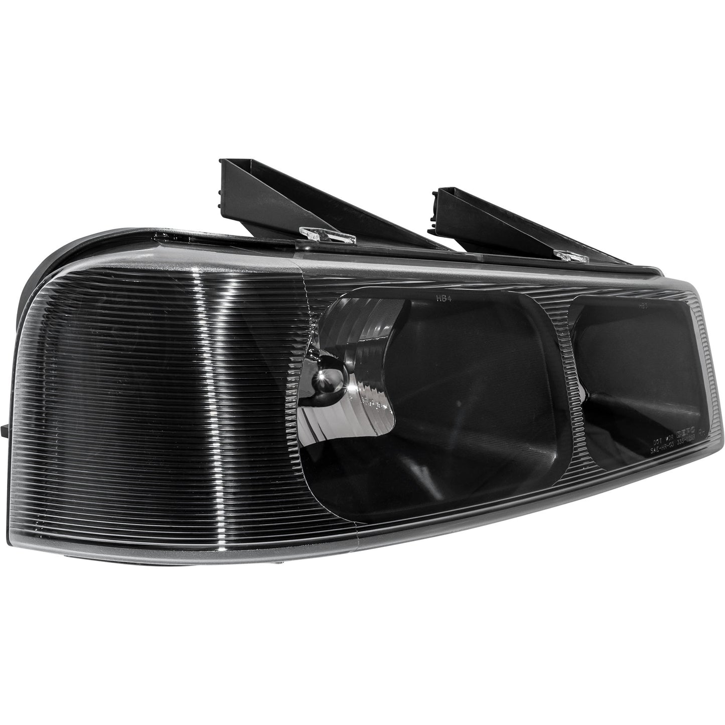 Brock Passenger Side Right CAPA Certified Halogen Composite Headlight Assembly Compatible with 2003-2025 Chevrolet Express 2003-2025 GMC Savana 1221-0103R-CAPA