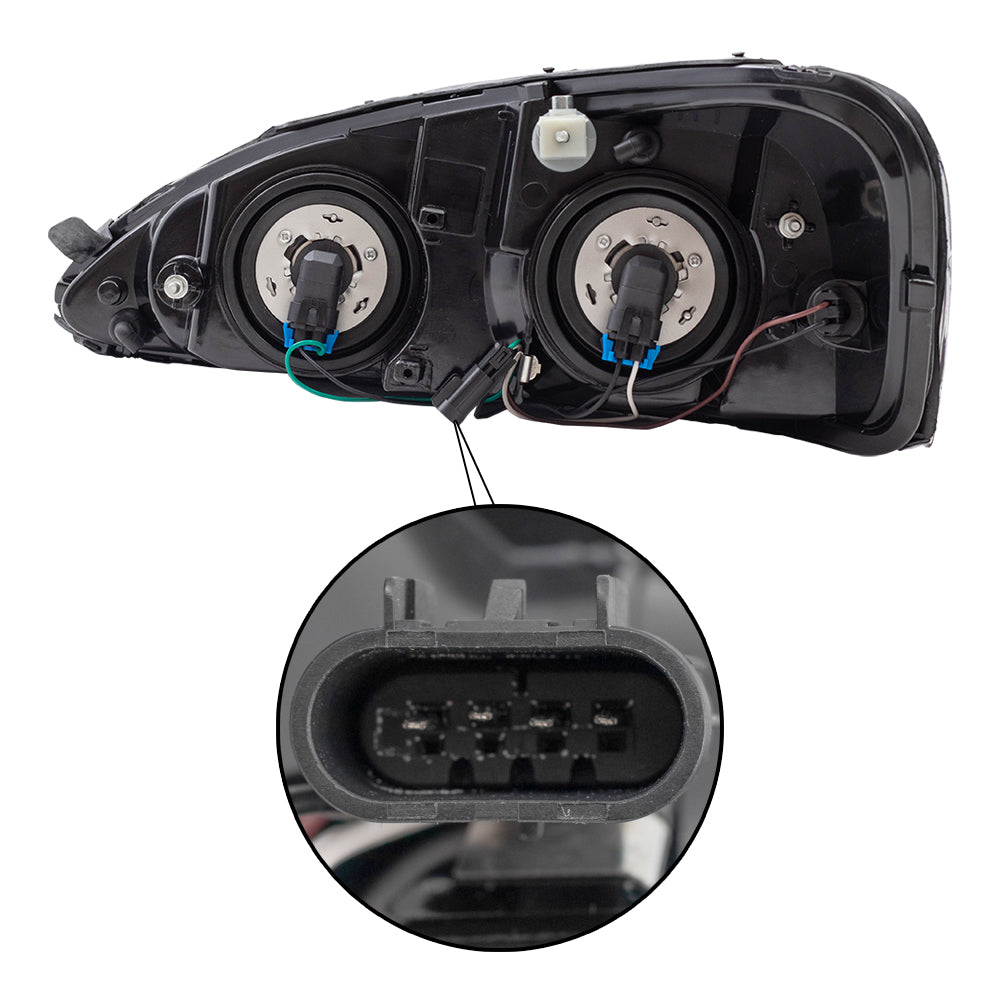 Headlight for 2004-2008 Grand Prix 25851403 Right