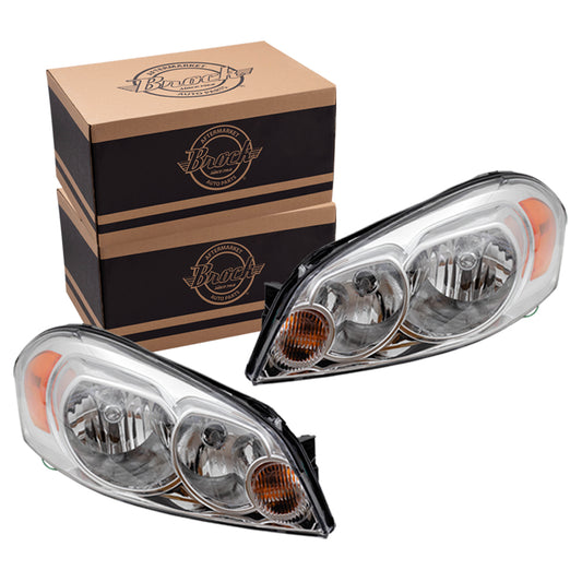 Headlight for 2006-2013 Impala 2006-2007 Monte Carlo 2014-2016 Impala Limited 25958359 Set