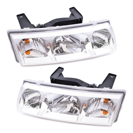Headlight for 2005-2005 Vue 22730381 Set