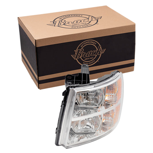 Headlight for 2007-2013 Silverado 1500 for 2014 Silverado 2500 22853027 Left GM2502280
