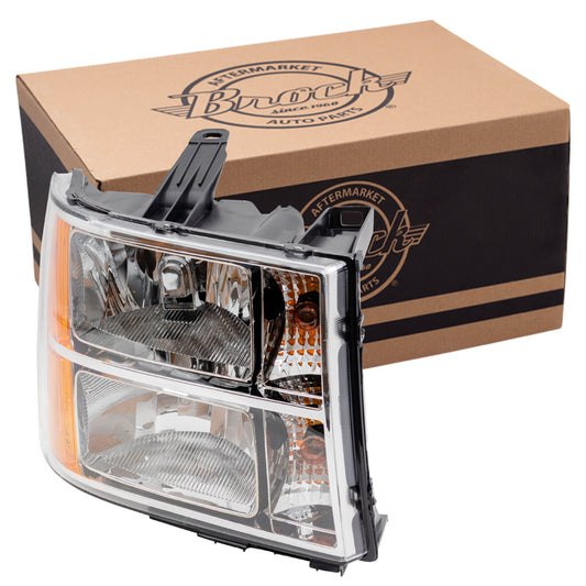 Headlight for 2007-2013 Sierra 1500 for 2007-2014 Sierra 2500 HD 22853030 Right GM2503283
