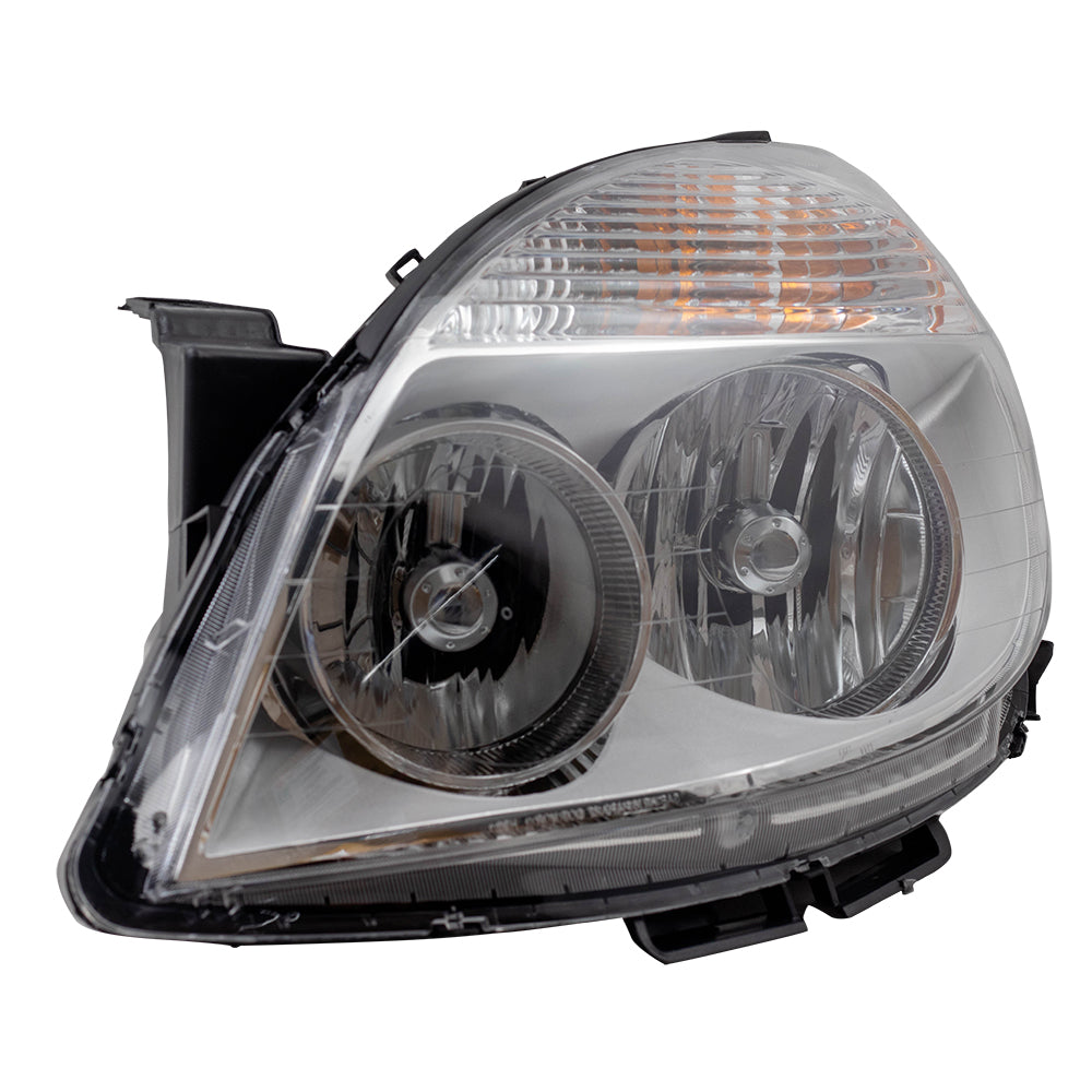 Brock Replacement Driver Headlight Compatible with 2007 Aura