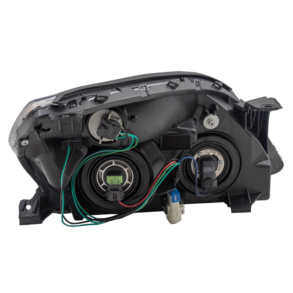 Brock Replacement Driver Headlight Compatible with 2007 Aura