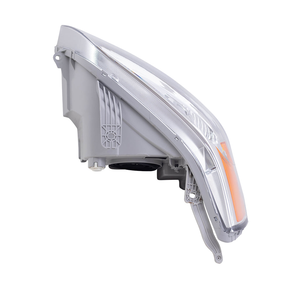 Brock Replacement Passenger Halogen Headlight Compatible with 2010 2011 Aveo5