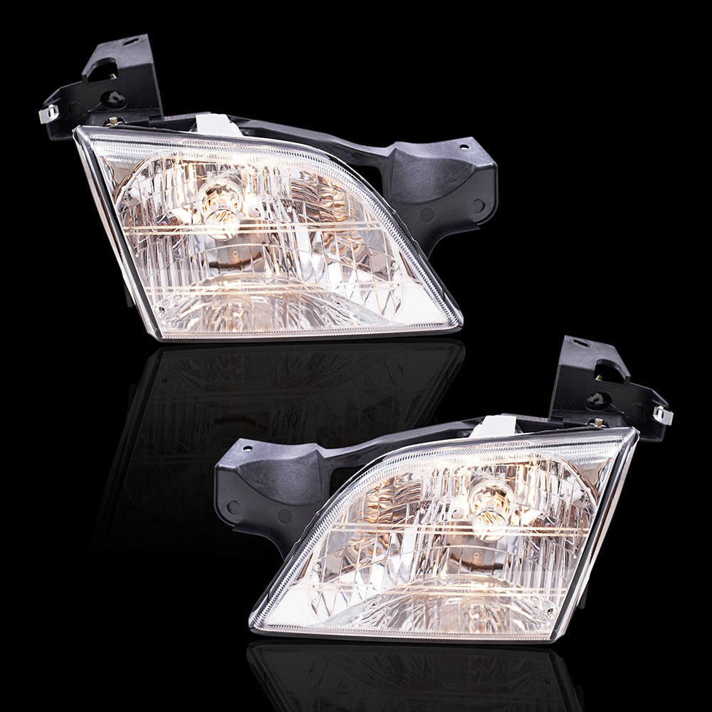 Headlight for 1997-2005 Venture for 1997-2004 Silhouette for 1999-2005 Montana for 1997-1999 Trans Sport 10368388 Set GM2502175