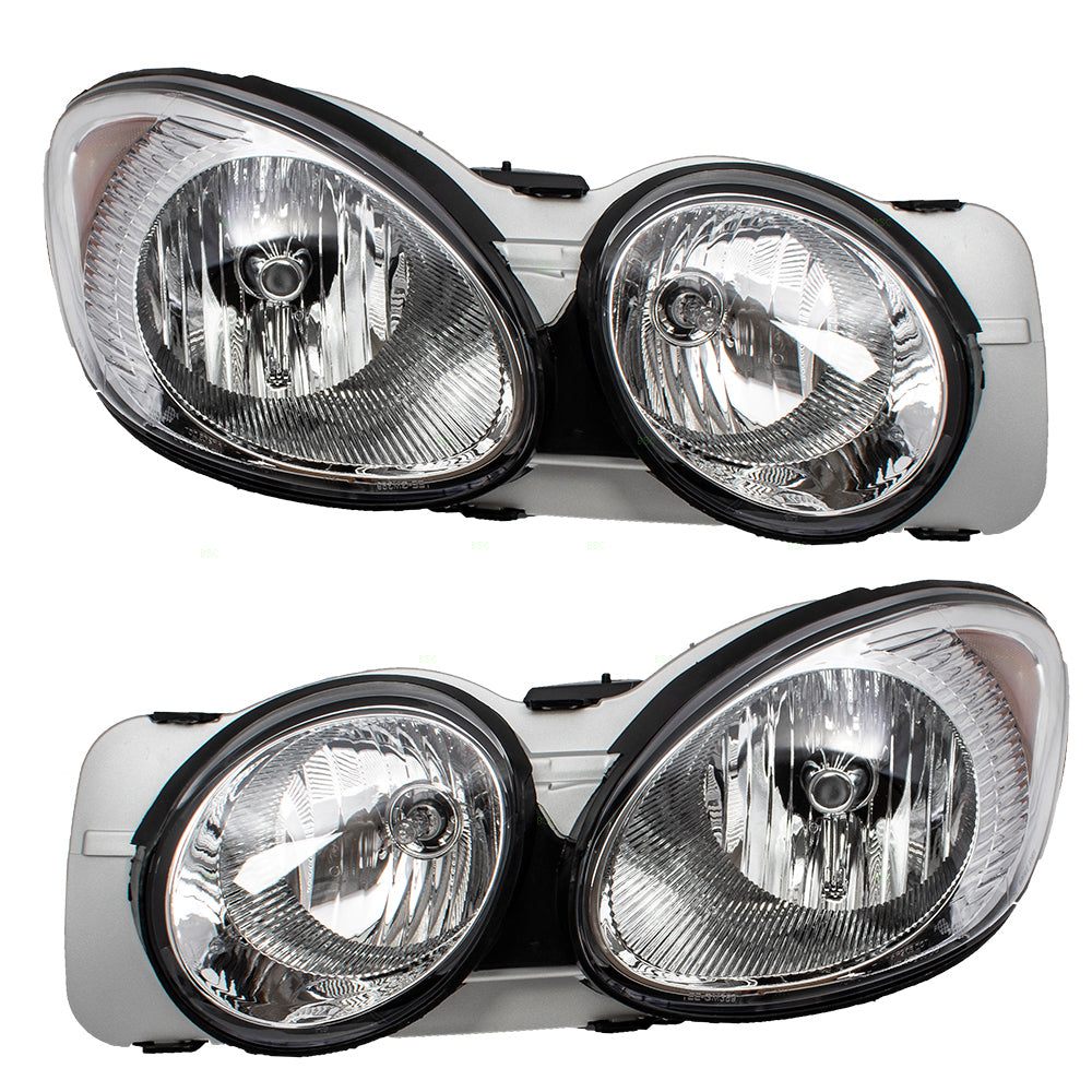 Headlight for 2005-2009 LaCrosse 2005-2009 Allure 25942064 Set