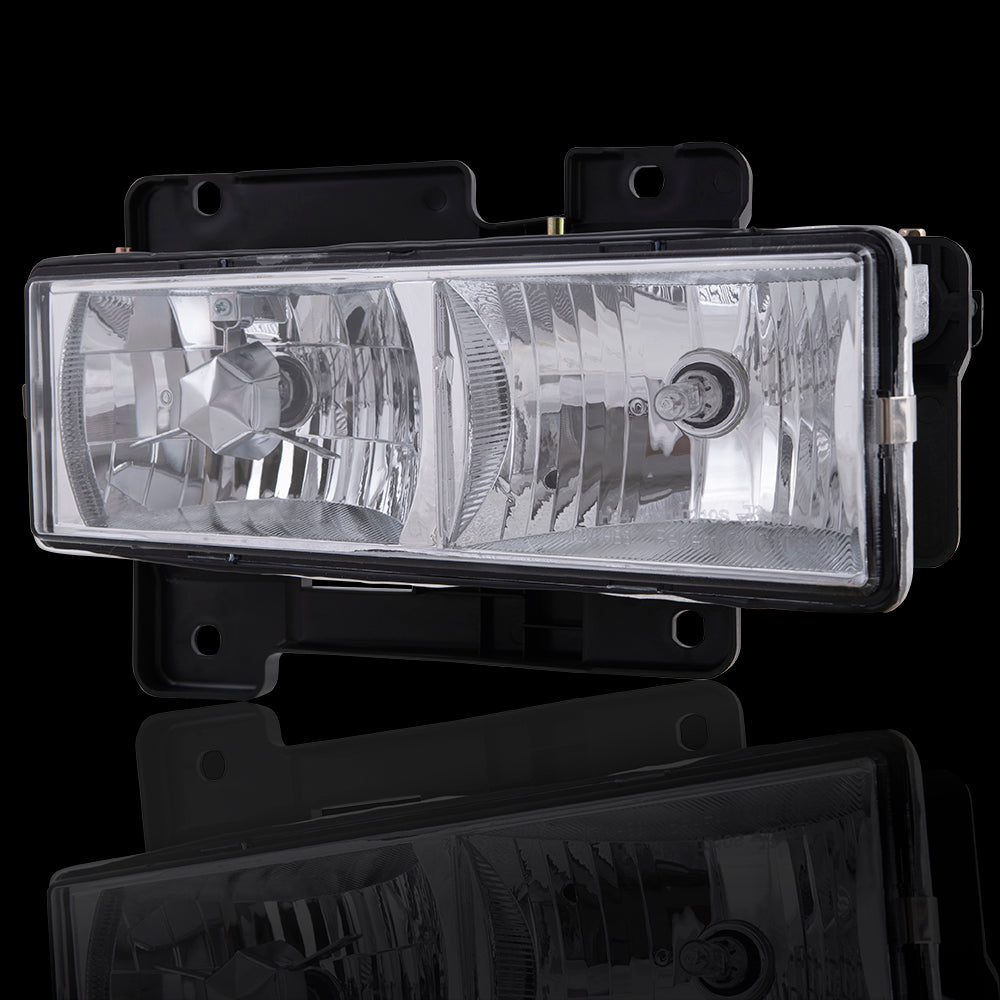 Exterior Lighting Set for 1988-1993 C1500 1992-1993 C1500 Suburban 1988-1993 C2500 1992-1993 C2500 Suburban 1988-1993 C3500 1988-1993 K1500 1992-1993 K1500 Suburban 1988-1993 K2500 1988-1993 K3500