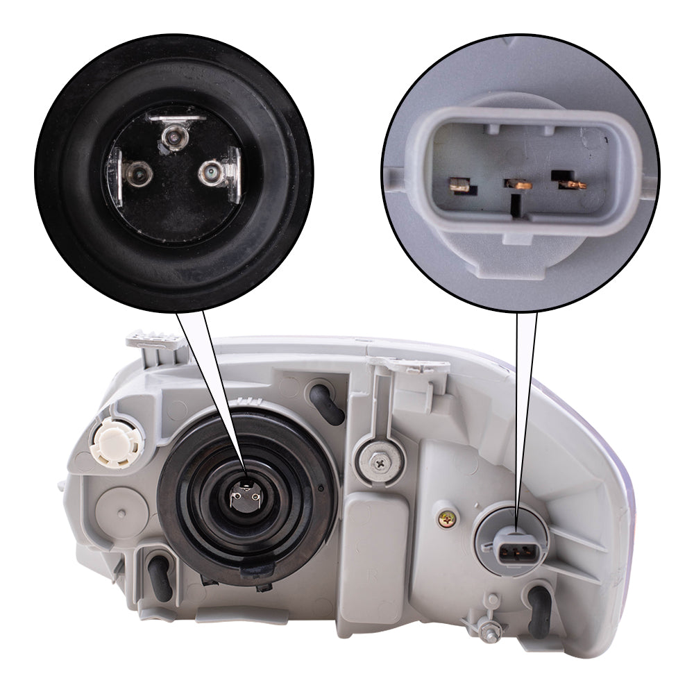 Headlight for 2007-2011 Aveo Sedan 96650526 Right