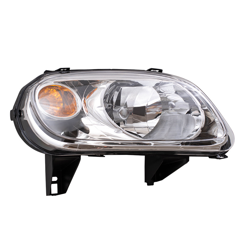 Brock Replacement Driver and Passenger Set Headlights Compatible with 2006-2011 HHR 15827441 15827442