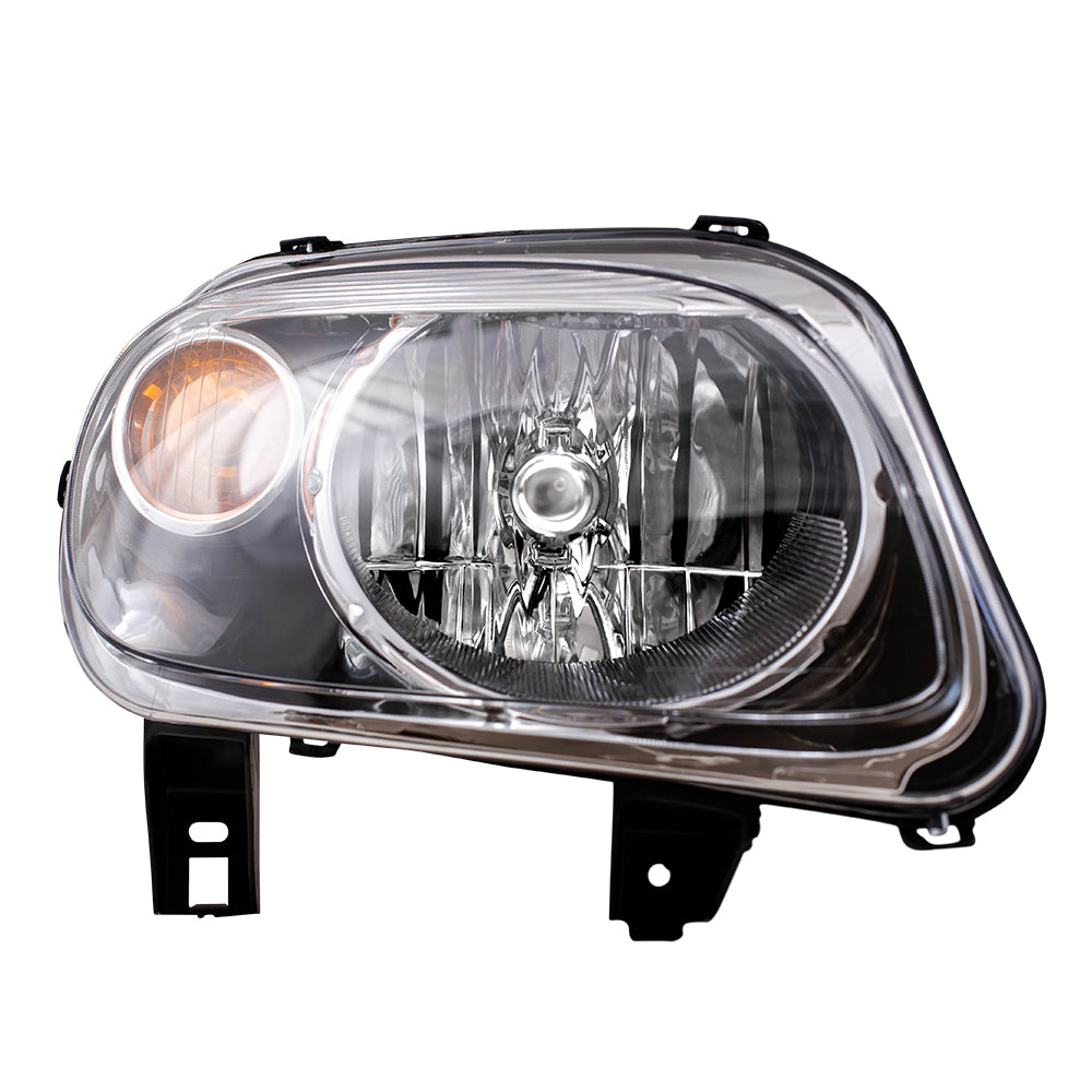 Brock Replacement Driver and Passenger Set Headlights Compatible with 2006-2011 HHR 15827441 15827442