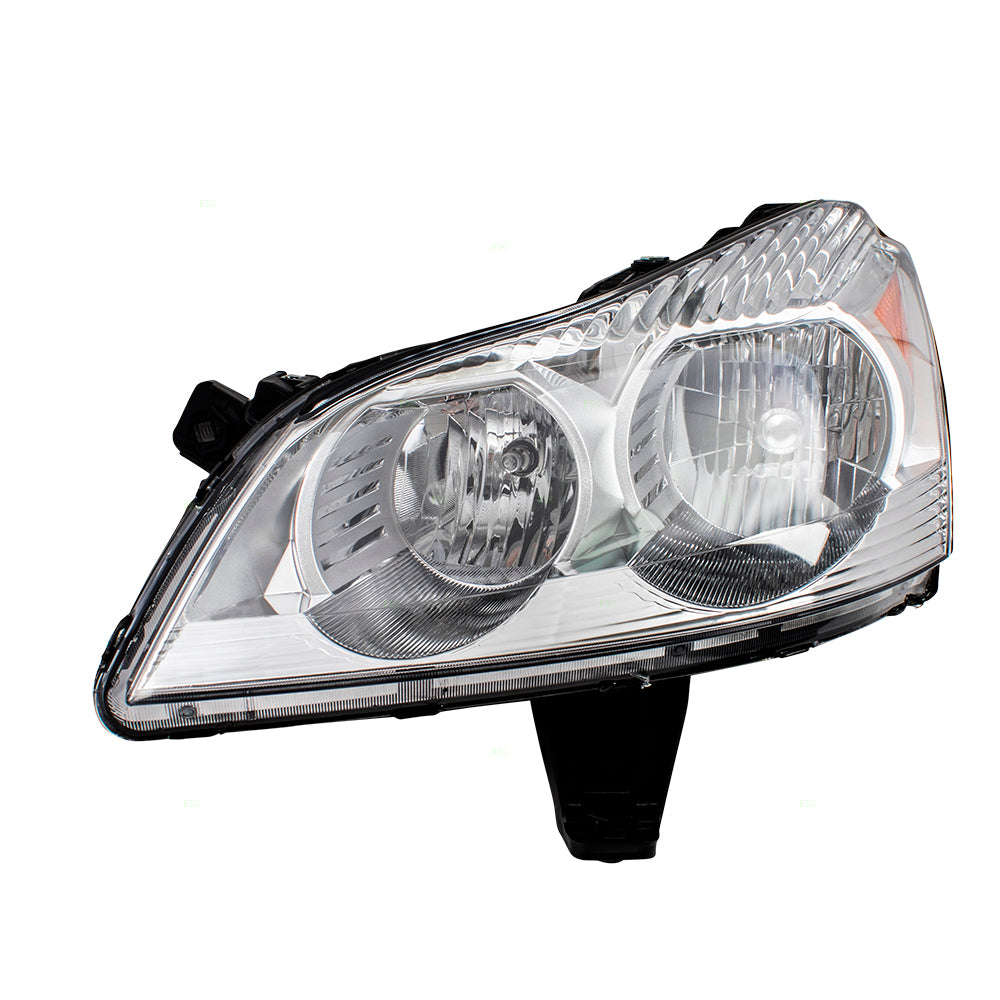 Brock Replacement Driver Headlight Compatible with 2009 2010 2011 2012 Traverse 20794801