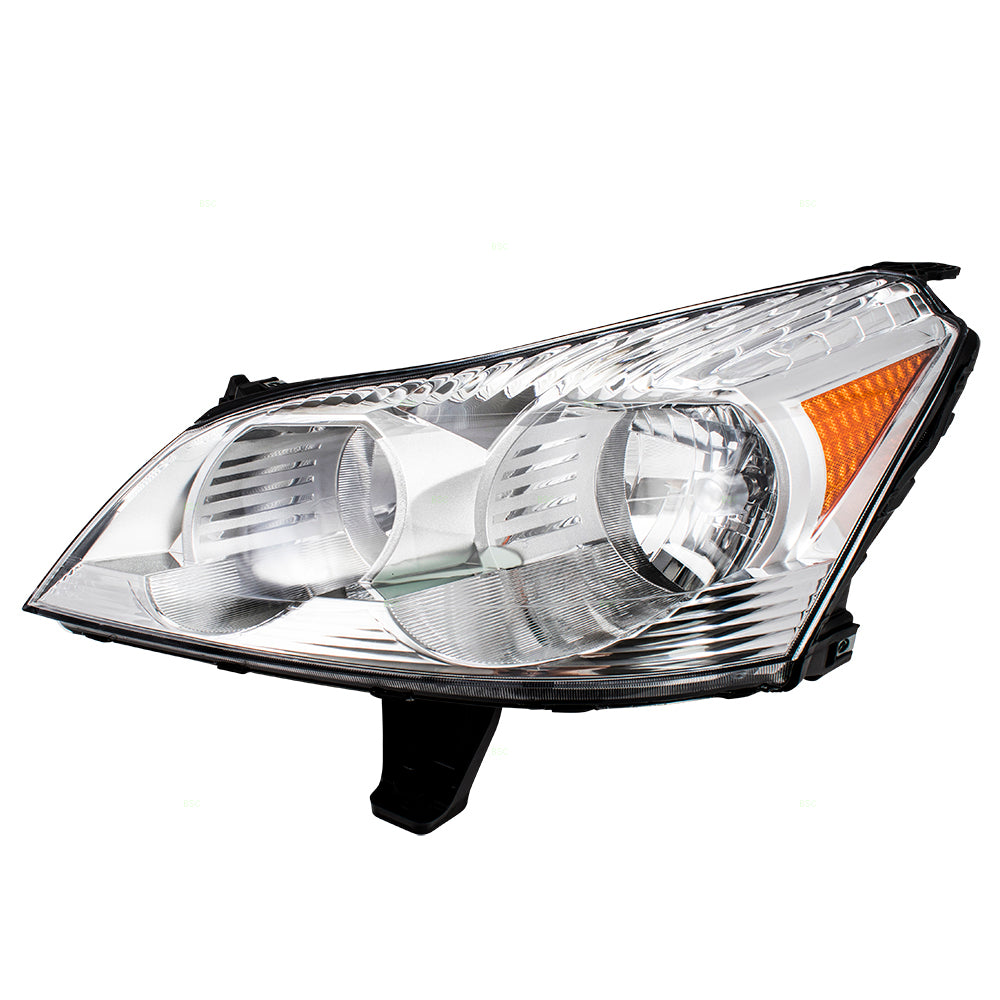 Brock Replacement Driver Headlight Compatible with 2009 2010 2011 2012 Traverse 20794801