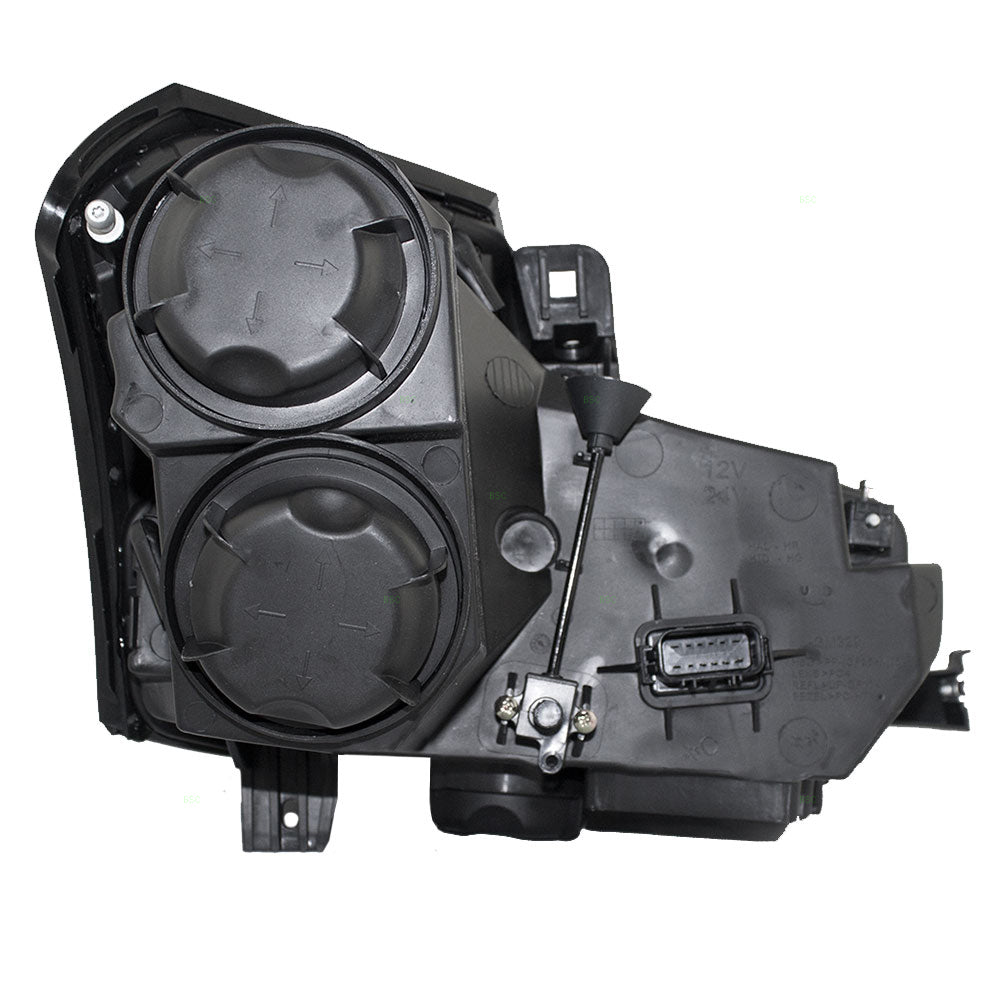 Brock Replacement Driver Halogen Headlight Compatible with 2003-2007 CTS CTS-V 15826015
