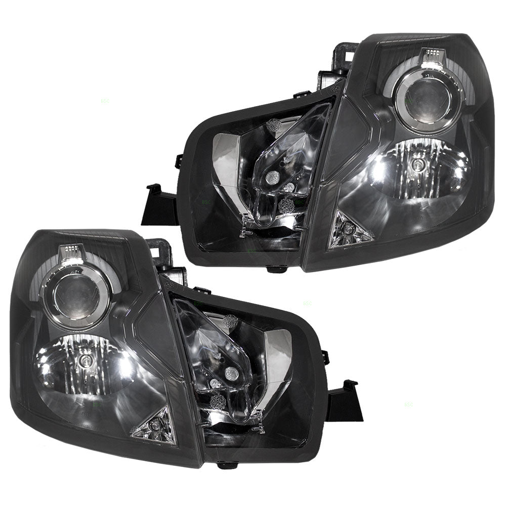 Headlight for 2003-2007 CTS w/o Leveling Washers 15826015 Set