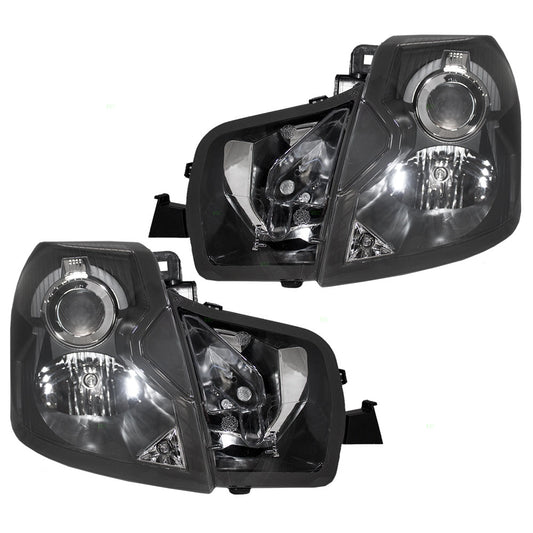 Headlight for 2003-2007 CTS w/o Leveling Washers 15826015 Set