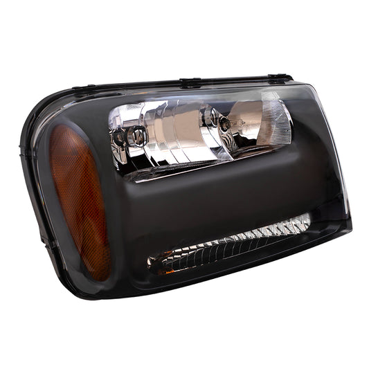 Headlight for 2006-2009 Trailblazer w/ Half Width Grille Bar for 2006 Trailblazer EXT 25970908 Right GM2503304
