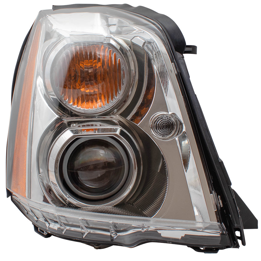 Brock Replacement Pair HID Headlights Compatible with 2006-2011 DTS 20861482 20861481