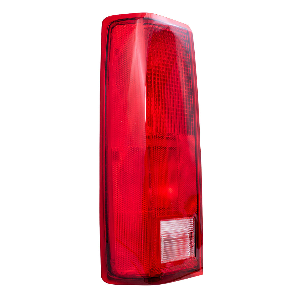 Brock Replacement Driver and Passenger Set Tail Lights Compatible with 1985-2005 Astro Safari Van 5978023 5978024