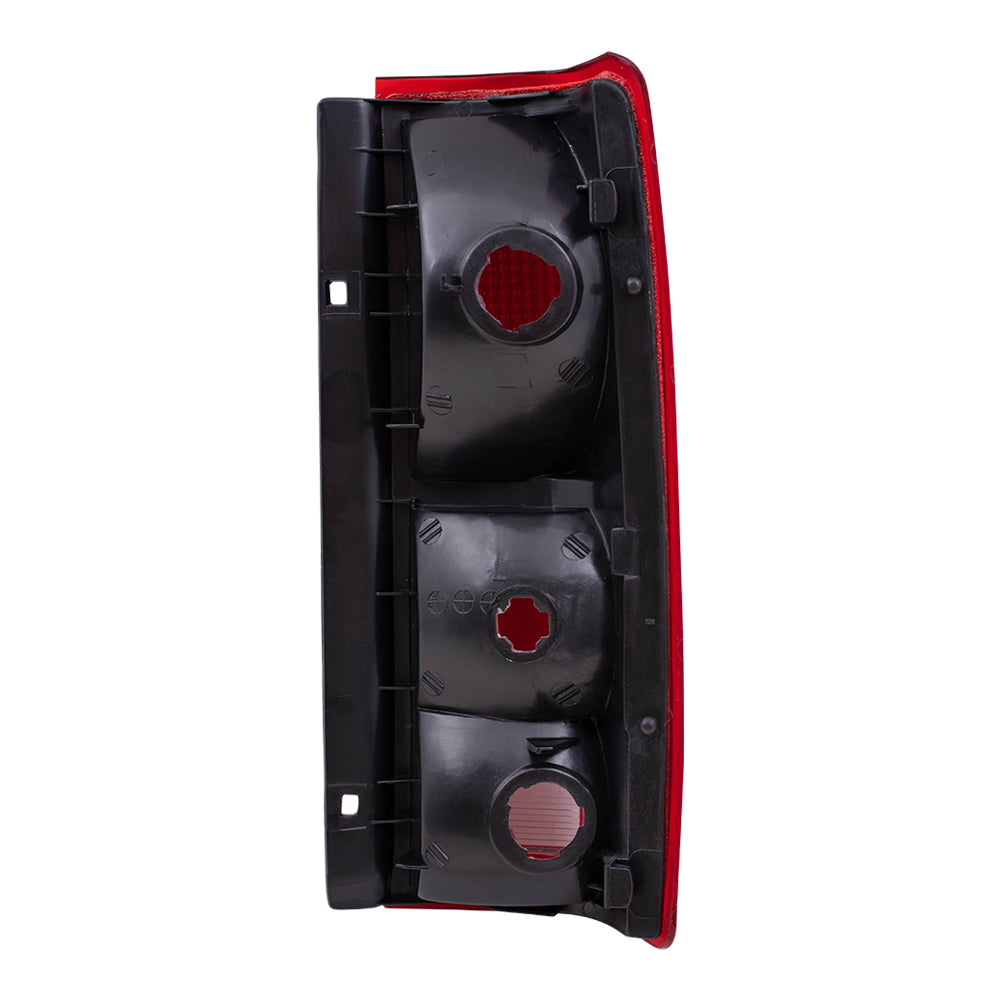 Brock Replacement Driver and Passenger Set Tail Lights Compatible with 1985-2005 Astro Safari Van 5978023 5978024