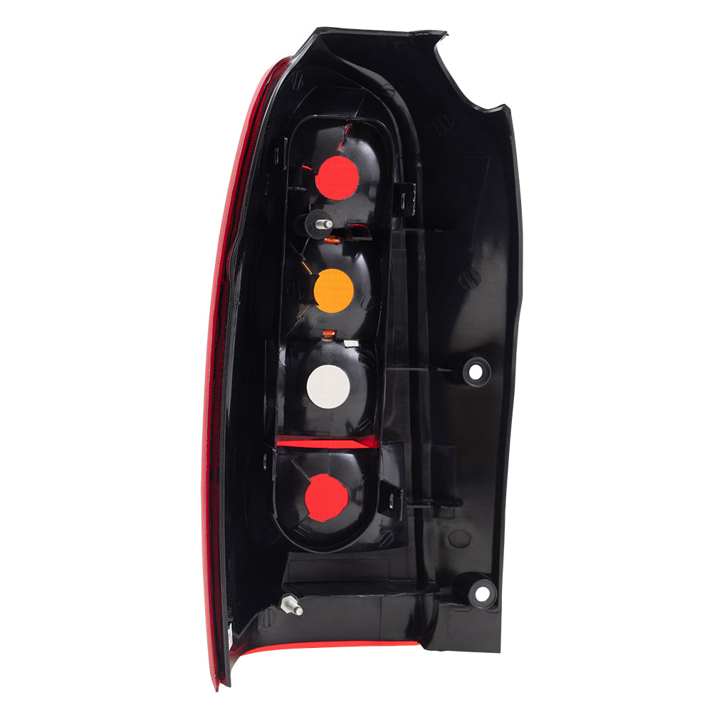 Brock Replacement Driver and Passenger Set Tail Lights Compatible with 1997-2005 Trans Sport Venture Montana Silhouette Van 10353279 19206746