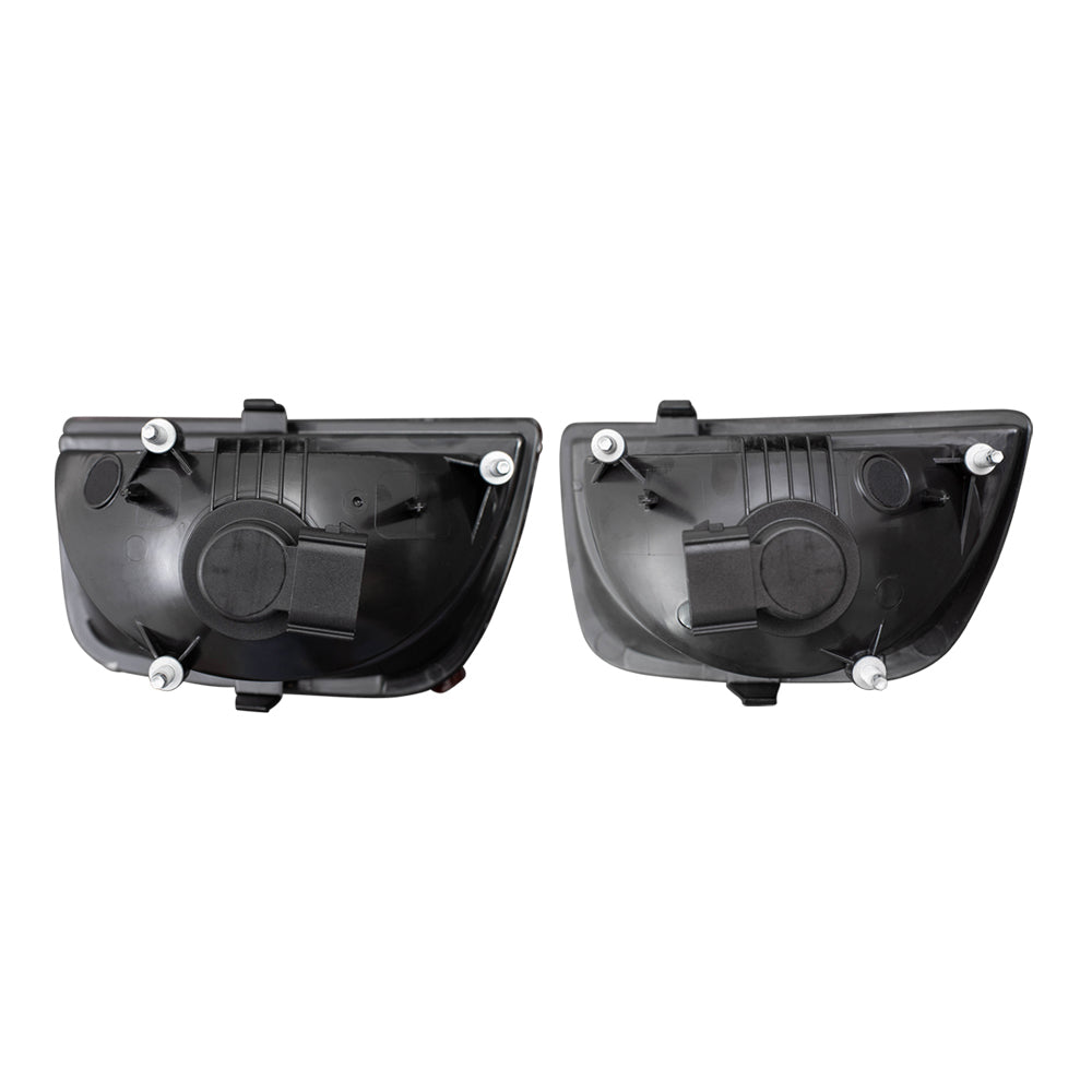 Brock Replacement 4 Pc Set Inner and Outer Tail Lights