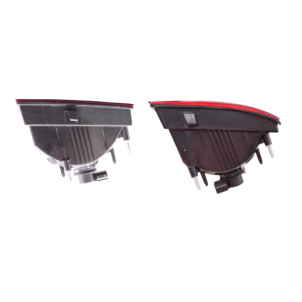Brock Replacement 4 Pc Set Inner and Outer Tail Lights